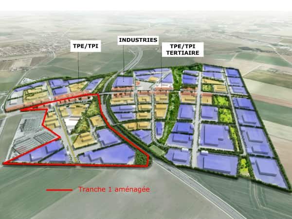 Quetigny St Apollinaire Ecoparc Dijon Bourgogne plan guide SPLAAD