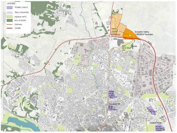 Ecopôle Valmy Dijon situation SPLAAD